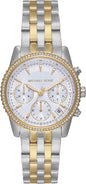 Michael Kors Bryant Chronograph Women's Watch, Stainless Steel and Pavé Crystal Watch for Women