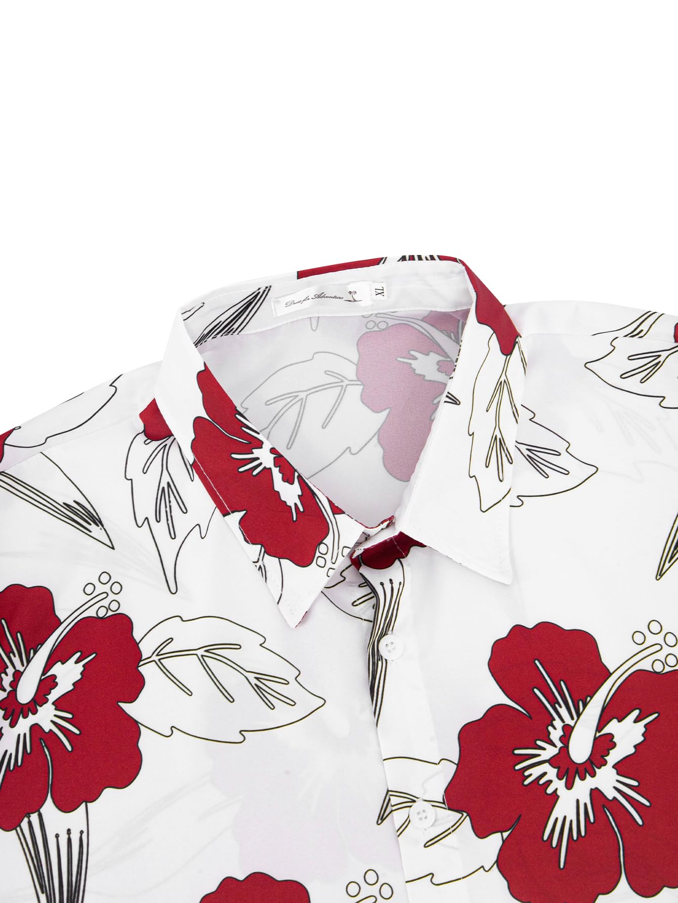 Yoimira Men's Summer Outfits 2 Piece Short Sets Hawaiian Floral Button Down Shirt and Shorts Vacation Beach Cruise Set