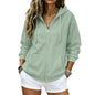 2026 Zip Up Hoodies for Women Fall Winter Casual Sweatshirts Zipper Oversized Lightweight Cute Jackets with Pockets