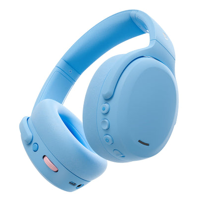 Skullcandy Crusher ANC 2 Noise Cancelling Wireless Headphones - True Black | Multi-Sensory Crusher Bass, Over-Ear Fit, Bluetooth, 60 Hours Battery, Working Out, Gym, Travel, Studying, Music, Gaming