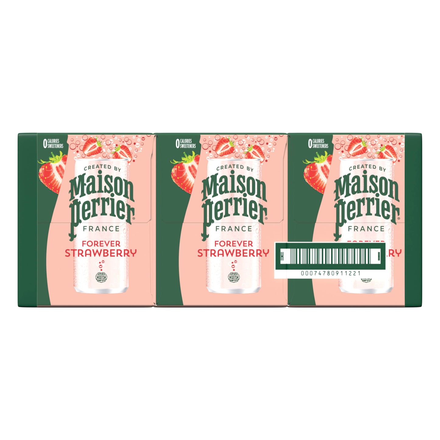 Maison Perrier Ultimate Sparkling Water, 11.15 Fl Oz Cans, 8 Count, 3 Pack