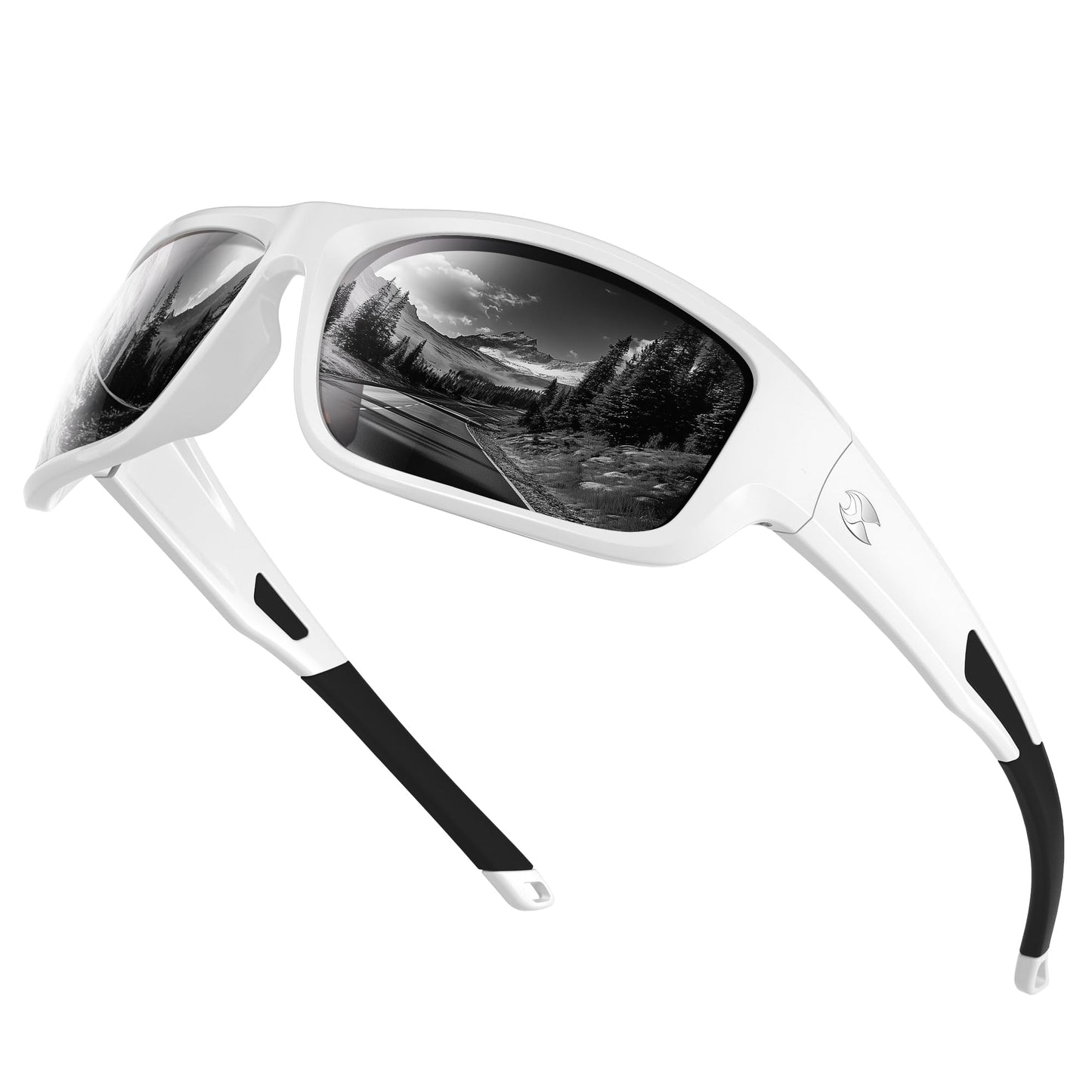 suoso Sports Polarized Sunglasses for Men: Women UV400 Protection Wrap Around Sun Glasses for Golf Fishing Running Driving