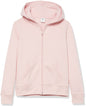 Amazon Essentials Girls and Toddlers' Fleece Zip-Up Hooded Sweatshirt with Lined Hood and Rib Knit Detail