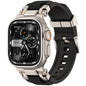 amBand Bands Compatible with Apple Watch 9/8/7 45mm, M1 Sport Series Rugged Case Protective Cover for iWatch 6/SE (3/2/1)/5/4/3 44mm Men Green