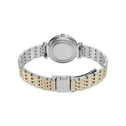 Fossil Women's Watch and Bracelet Set, Carlie Three-Hand Stainless Steel Watch for Women and Bracelet Set