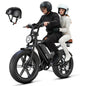 Electric Bike for Adults, Peak 1500W Motor Retro E Bike, Range 65/120Miles, 48V 15Ah Removable Battery, 20"x4" Fat Tires, Full Suspension, APP Control, Off-Road Ebike for City Commuting