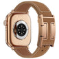 Leather Magnetic Watch Band Compatible with Apple Watch Ultra Band 49mm 46mm 45mm 44mm 42mm 41mm 40mm 38mm Replacement Strap for Women Men iWatch Ultra 3/2/1/SE3/Series 11/10/9/8/7/6/5/4/3/2/1