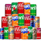 Mini Soda Soft Drink Variety, 8 Flavor Soda Assortment - 7.5 Fl Oz. Cans (24 - Pack)