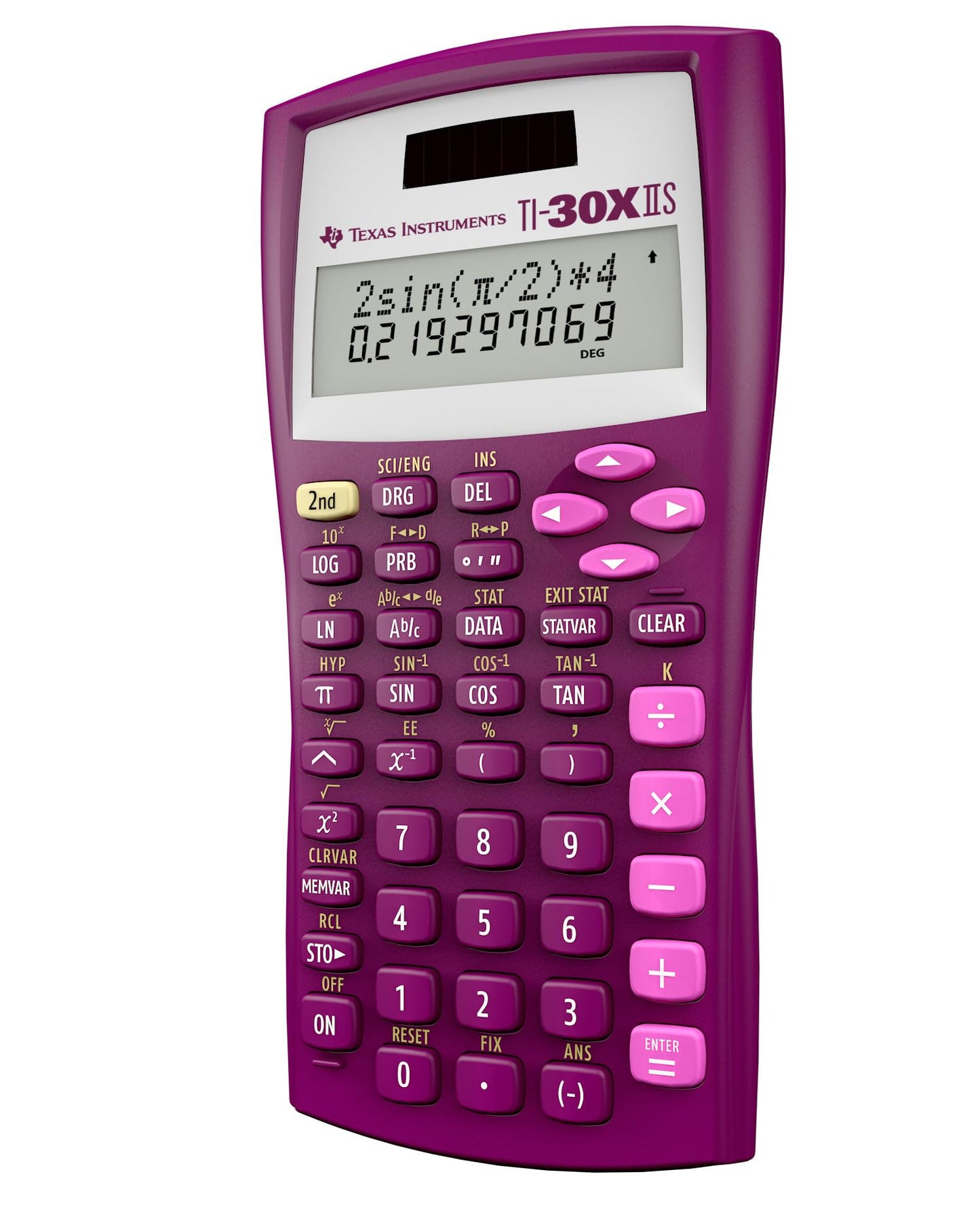 TI-30XIIS Scientific Calculator, Black