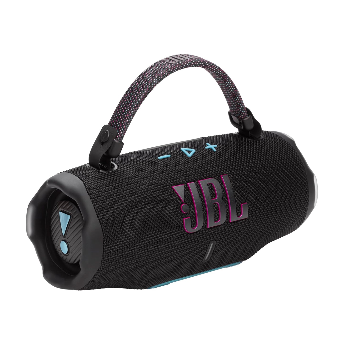 JBL Charge 6 - Portable Waterproof & Drop-Proof Bluetooth Speaker, Bold JBL Pro Sound with AI Sound Boost, 28Hrs of Playtime, Built-in powerbank & Comes with a Sturdy/Removable Carrying Strap (Black)