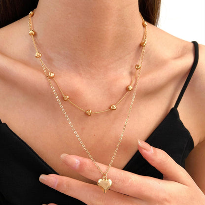 NEWITIN 69 Pieces Gold Jewelry Set for Women Fashion Costume Jewelry Gold Plated Necklace Bracelet Earrings Set for Women