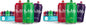 bubly Sparkling Water, 6 Flavor Variety Pack (Blackberry, Lime, Cherry, Grapefruit, Strawberry, Mango), Zero Sugar & Zero Calories, Seltzer Water, 12 Fl Oz Cans (Pack of 18)