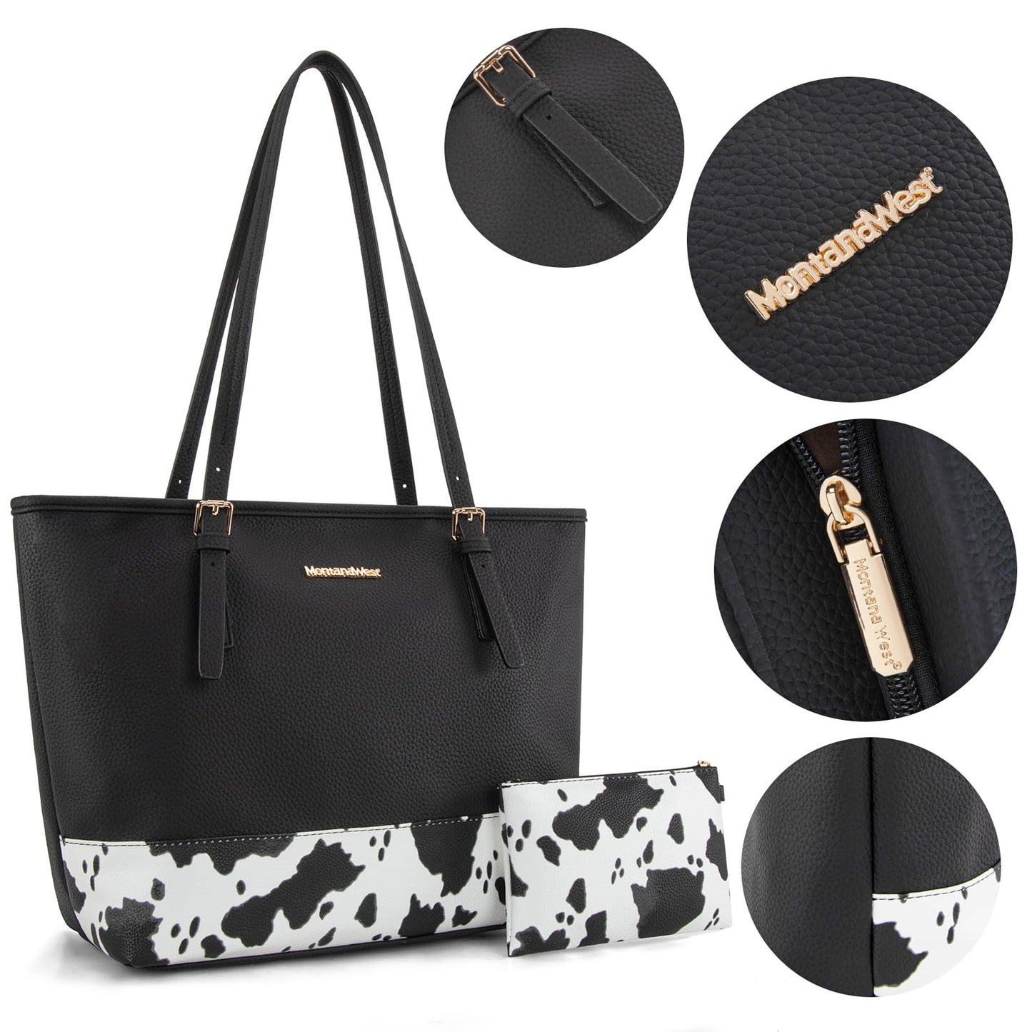 Montana West City Tote Bags Purses and Handbags for Women Causal Bag