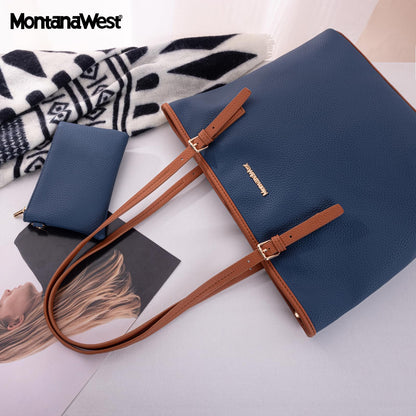 Montana West City Tote Bags Purses and Handbags for Women Causal Bag