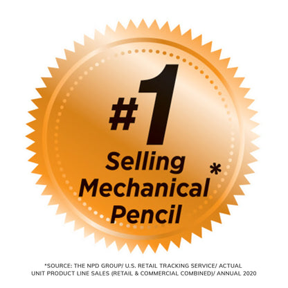 BIC Xtra Smooth Bright Edition Mechanical Pencils, 0.7 mm Medium Point, Bulk School Supplies for Students and Teachers, 40-Count Pack