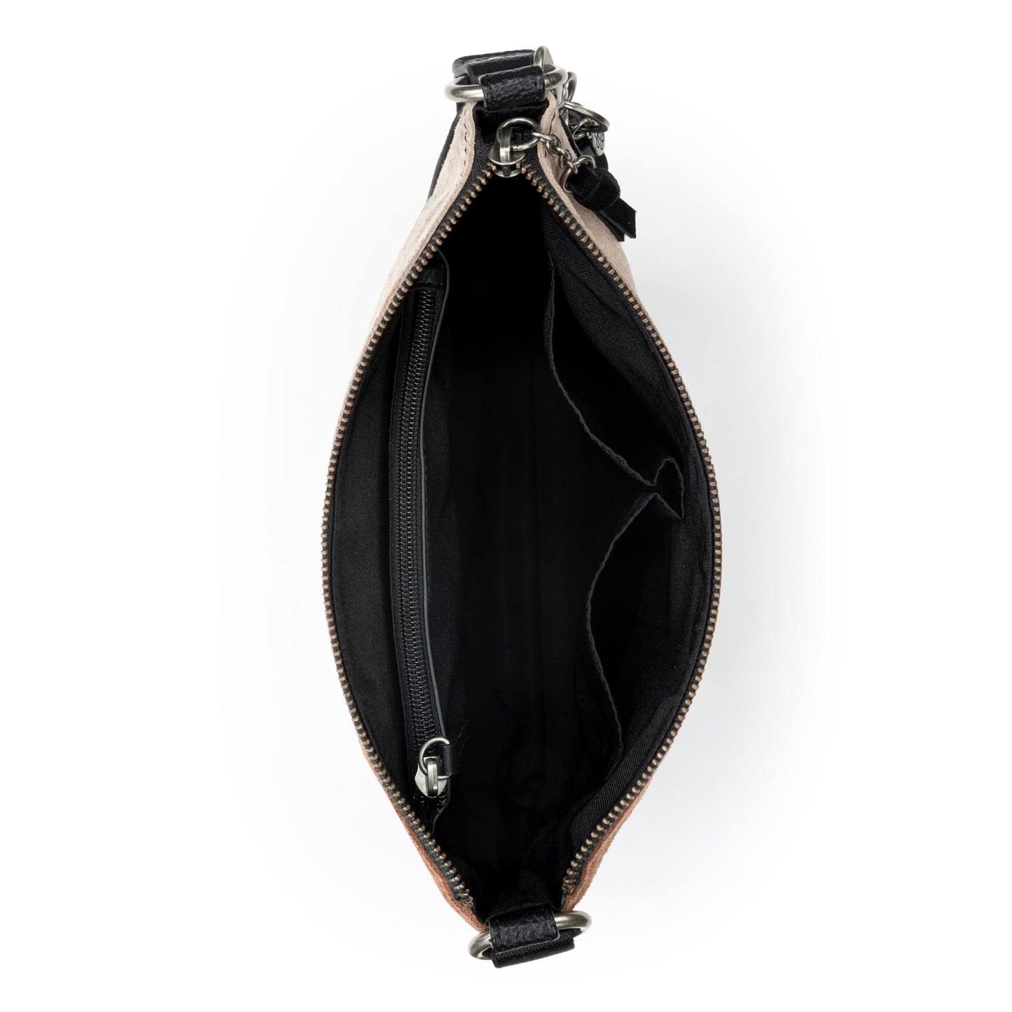 The Sak Lucia Leather Crossbody Purse - Premium Leather Women's Handbag for Everyday & Travel - Cross Body Bag With Zipper