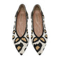 Semwiss Women's Ballet Flats Comfortable Casual Dressy Shoes,Work Flats Office Shoes Pointed Toe Leopard Flats.