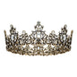 SWEETV Queen Crown for Women - Baroque Wedding Tiaras and Crowns,Jeweled Tiara Crown,Prom Birthday Halloween Hair Accessories