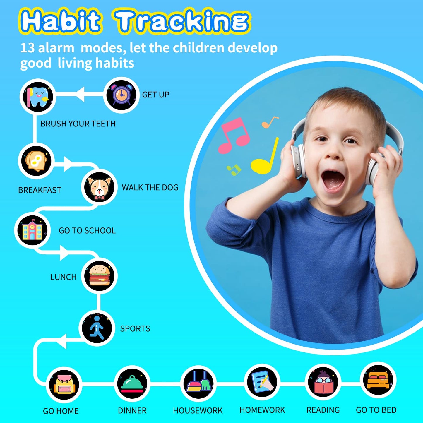 Kids Smart Watch Gift for Girls Age 5-12, 39 Games HD Touch Screen Watches with Video Camera Music Player Pedometer Flashlight 12/24 hr Educational Toys Birthday Gifts for Girls Ages 7 8 9 10