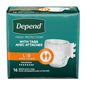 Depend Adult Diapers with Tabs, Incontinence Protection with Tabs, Unisex, Large (35–49" Waist, over 170 lbs), Maximum Absorbency, 48 Count (3 Packs of 16)