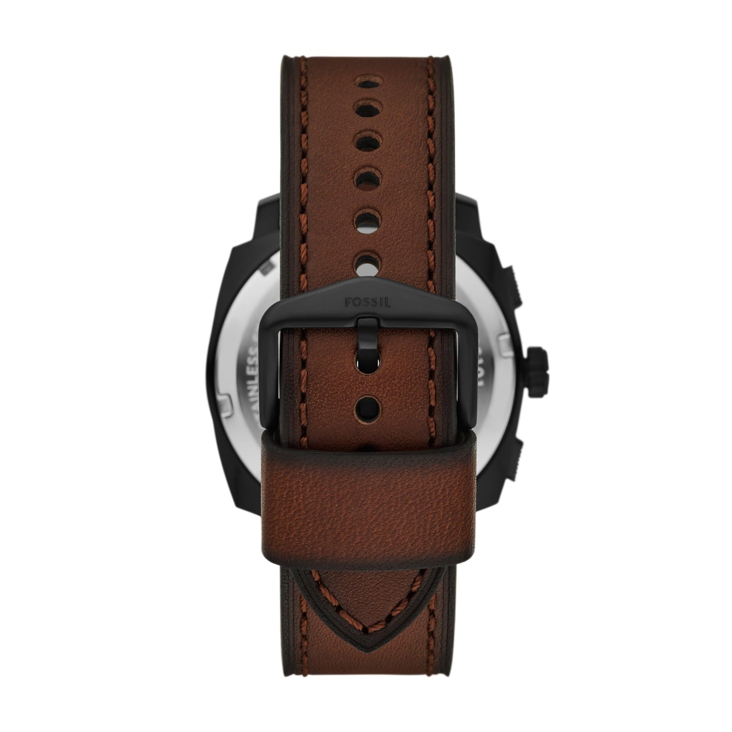 Fossil Men's Watch, Machine Stainless Steel Chronograph Watch for Men