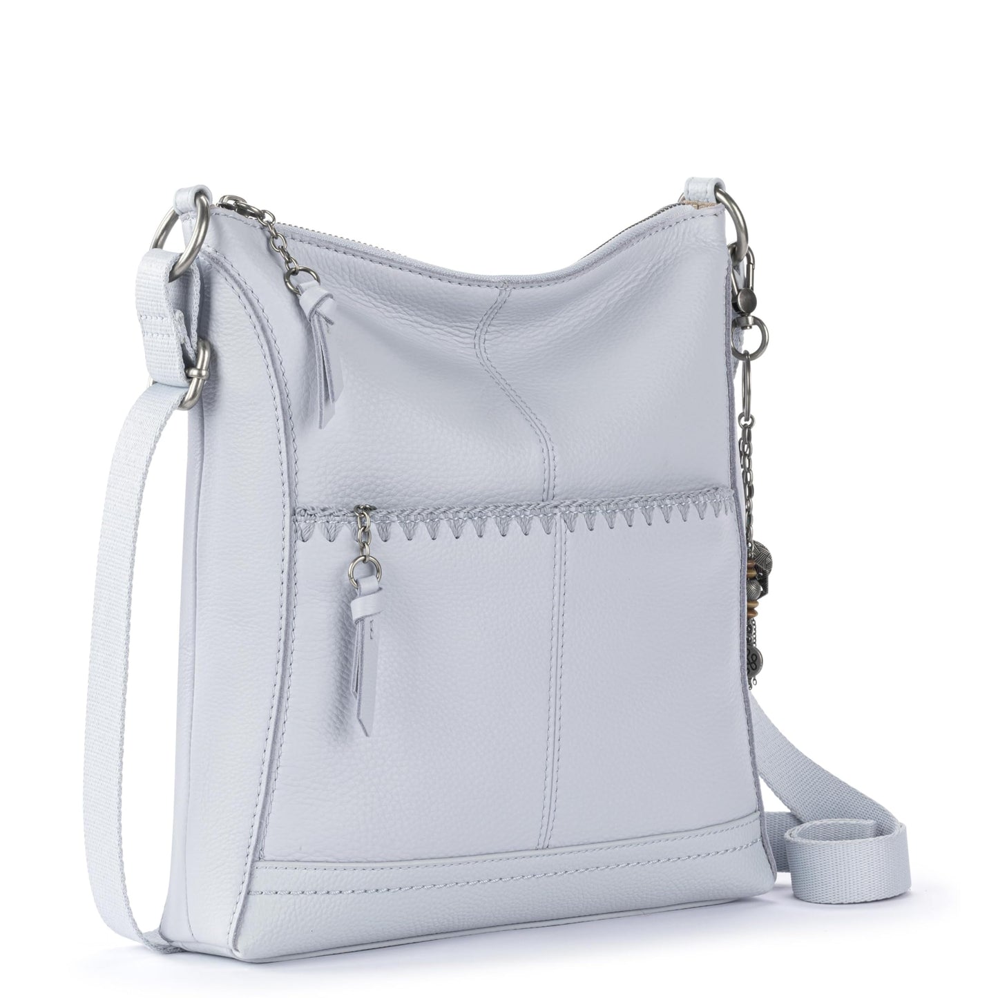 The Sak Lucia Leather Crossbody Purse - Premium Leather Women's Handbag for Everyday & Travel - Cross Body Bag With Zipper