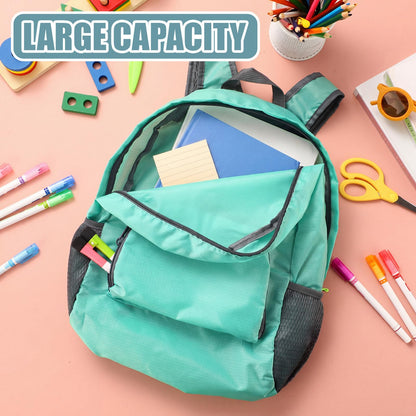 Jexine 10 Pcs Backpacks in Bulk 16.5 Inches Back Pack Basic Backpack for Adult Lightweight Outdoor Travel Book Bags(Sunny Pastel)