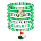 Heishi Bracelets for Women Clay Beaded Stretch Bracelets Stackable Friendship Bracelet Set Summer Beach Accessories Outfits Jewelry Gifts