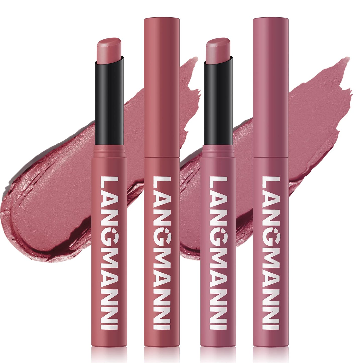 12Pcs Velvet Matte Lipstick Set, Nude to Dark Shades, Long-Lasting,Color A | Highly pigmented matte color, smooth creamy glide, waterproof wear, nude-to-dark tones, ideal for daily makeup or gifting