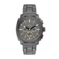 Fossil Men's Watch, Machine Stainless Steel Chronograph Watch for Men
