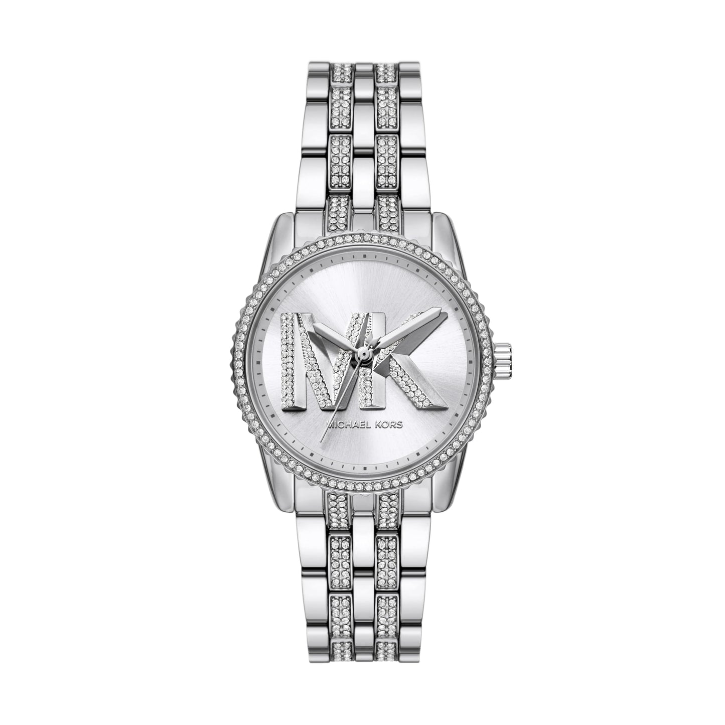 Michael Kors Bryant Chronograph Women's Watch, Stainless Steel and Pavé Crystal Watch for Women