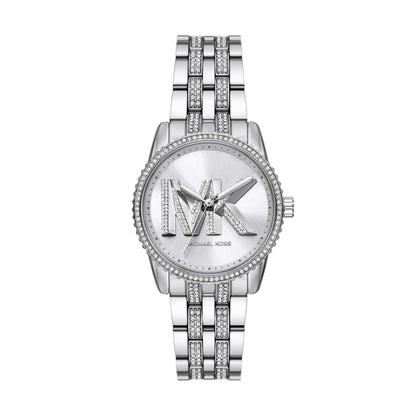 Michael Kors Bryant Chronograph Women's Watch, Stainless Steel and Pavé Crystal Watch for Women