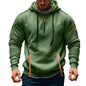 RTTUIOP Hoodies for Men Quarter Zip Pullover Tactical Sweatshirt Vintage Long Sleeve Casual Fashion Hoodie With Pockets