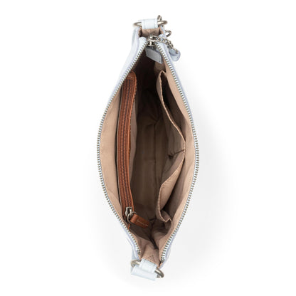 The Sak Lucia Leather Crossbody Purse - Premium Leather Women's Handbag for Everyday & Travel - Cross Body Bag With Zipper