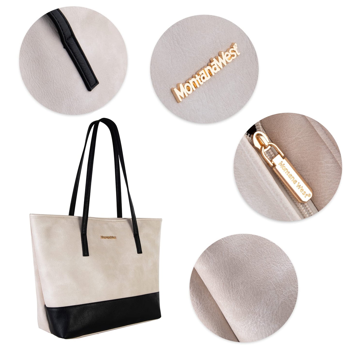 Montana West City Tote Bags Purses and Handbags for Women Causal Bag