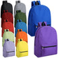 Amylove 12 Pack Backpack in Bulk 17 inch Lightweight Outdoor Travel Bag Classic Bookbags Bulk for Travel Middle High (Colorful,Lovely)