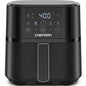 Chefman Air Fryer – 4 QT Compact Airfryer for Quick & Easy Meals, Features Hi-Fry Technology for Extra Crisp, Easy-View Window, Touch Controls with 4 Presets, Nonstick & Dishwasher Safe Basket - Black