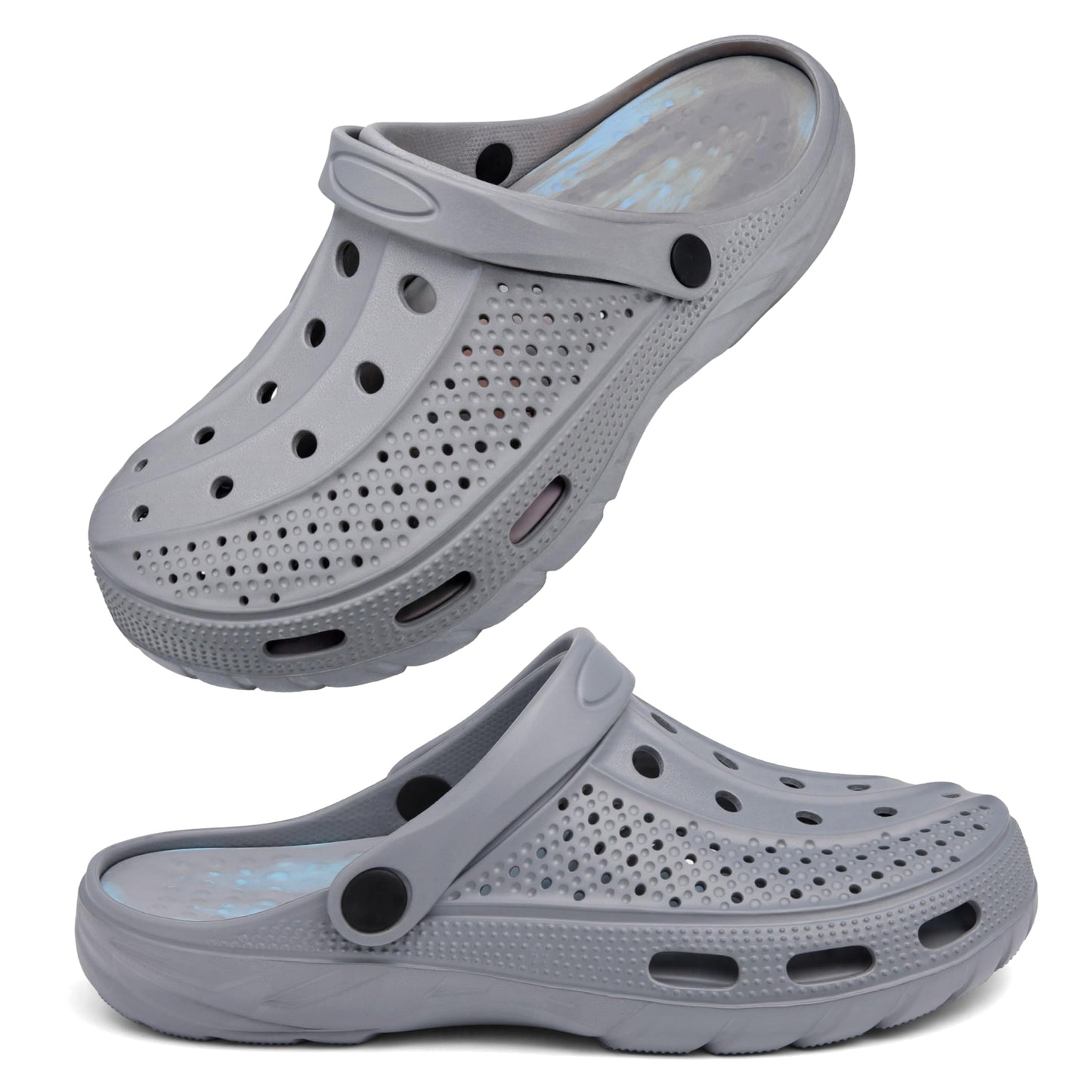 Women Men Orthopedic Clogs Arch Support Garden Shoes Sandals Slippers with Plantar Fasciitis Insoles
