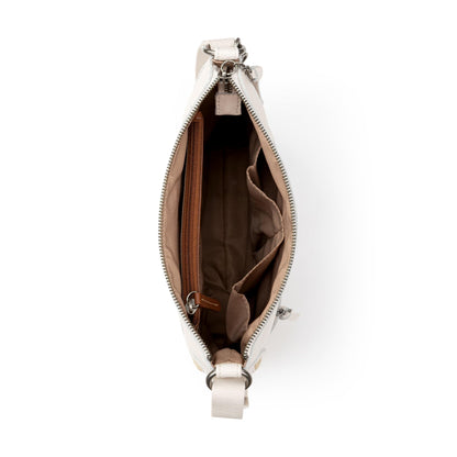 The Sak Lucia Leather Crossbody Purse - Premium Leather Women's Handbag for Everyday & Travel - Cross Body Bag With Zipper