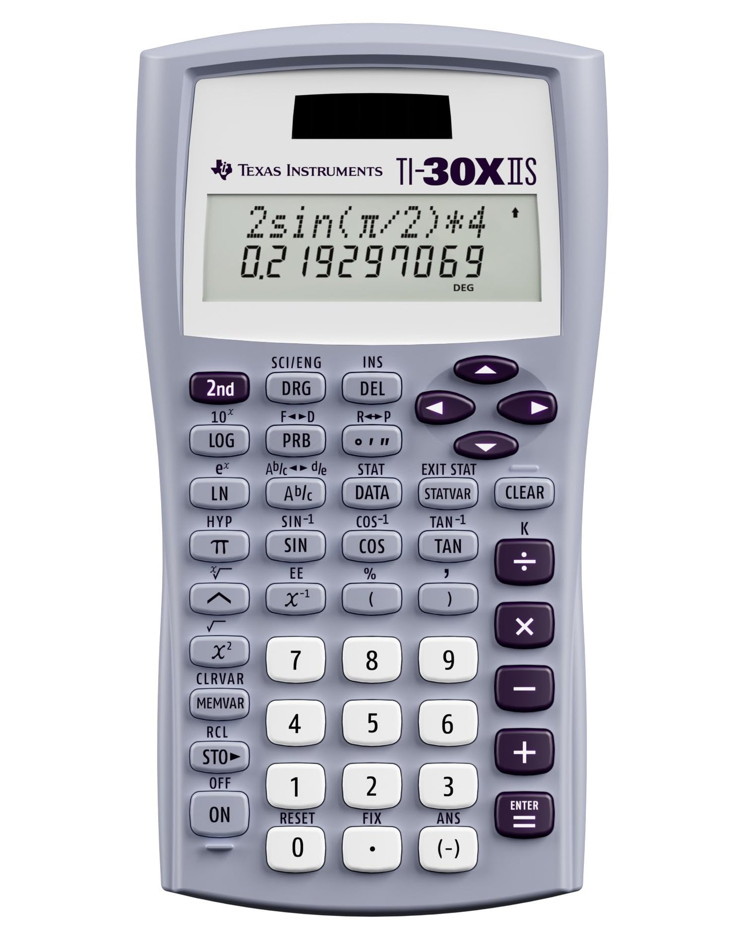 TI-30XIIS Scientific Calculator, Black
