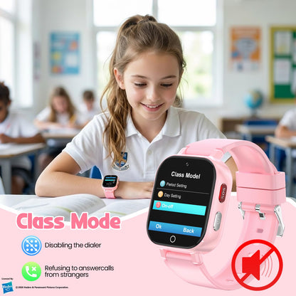Smart Watch for Kids, 4G Kids Smartwatch with GPS Tracker Calling (Blue) | WIFI/Voice/Video Chat/SOS/SMS-receiving IP68 Waterproof Pedometer Camera Alarm Safe Zone Smartwatch Gift for Boys Girls 4-12