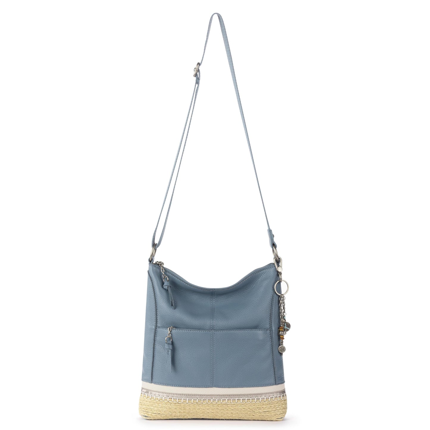 The Sak Lucia Leather Crossbody Purse - Premium Leather Women's Handbag for Everyday & Travel - Cross Body Bag With Zipper