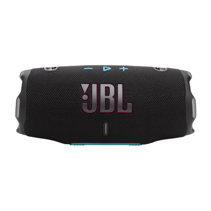 JBL Charge 6 - Portable Waterproof & Drop-Proof Bluetooth Speaker, Bold JBL Pro Sound with AI Sound Boost, 28Hrs of Playtime, Built-in powerbank & Comes with a Sturdy/Removable Carrying Strap (Black)