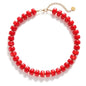 Chunky Beaded Choker Necklace for Women Summer Beach Acrylic Beads Necklaces Trendy Boho Statement Colorful Necklace Jewelry Accessories