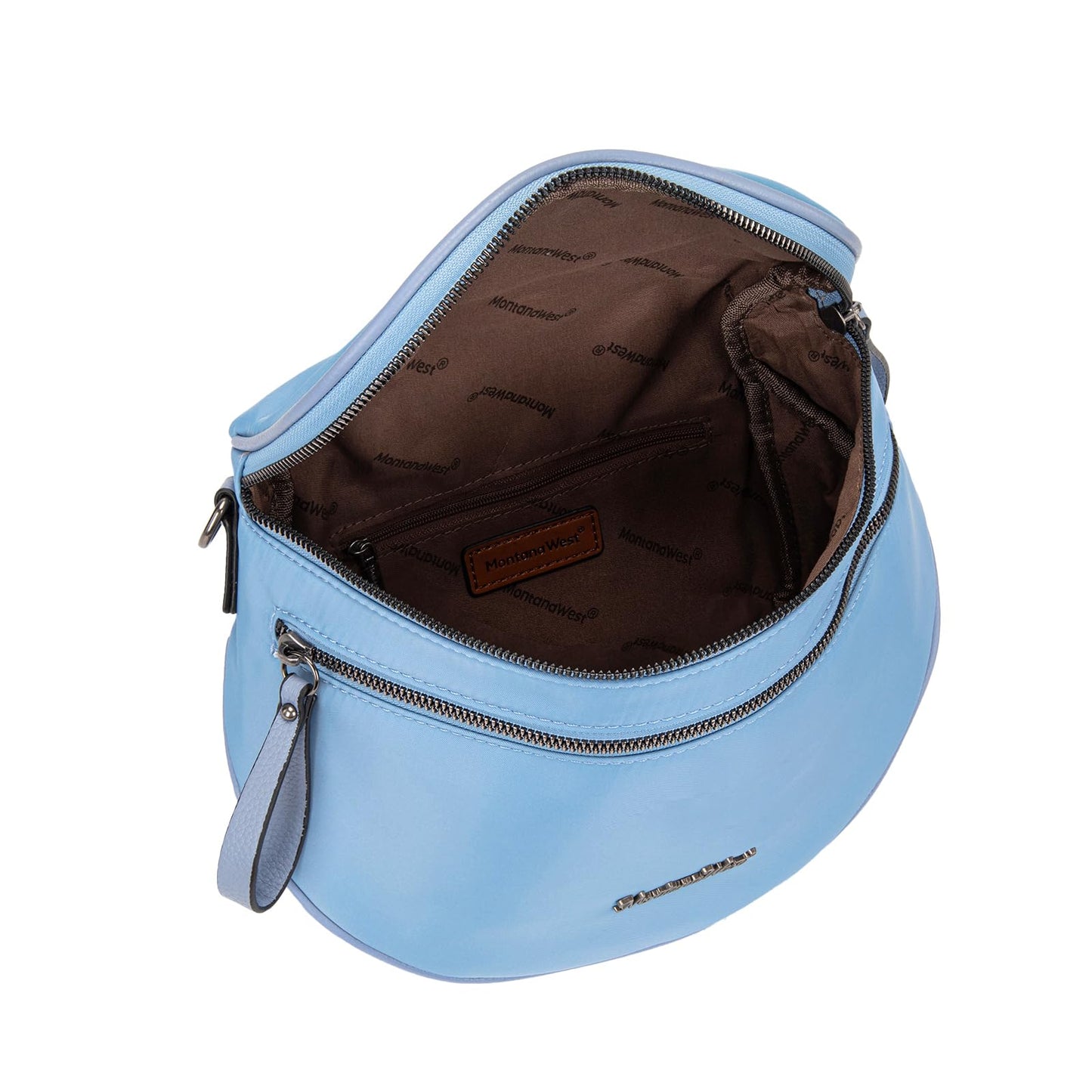 Montana West Bum Bag Nylon Crossbody Bags Mom Purse with with Coin Purse