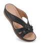 Sandals for Women Wedge Shoes: Slip On Dressy Summer Comfortable Slides Sandals 2026 Casual Memory Foam Platform Shoes
