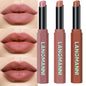 12Pcs Velvet Matte Lipstick Set, Nude to Dark Shades, Long-Lasting,Color A | Highly pigmented matte color, smooth creamy glide, waterproof wear, nude-to-dark tones, ideal for daily makeup or gifting