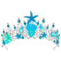 TOBATOBA Silver Wedding Crystal Tiaras and Crowns for Women, Bride Royal Queen Headband Princess Quinceanera Headpieces for Birthday Prom Pageant Party