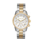 Michael Kors Bryant Chronograph Women's Watch, Stainless Steel and Pavé Crystal Watch for Women