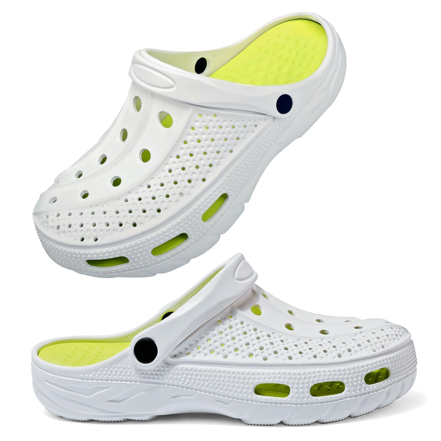 Women Men Orthopedic Clogs Arch Support Garden Shoes Sandals Slippers with Plantar Fasciitis Insoles